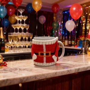 <strong>Wholesale</strong> Custom <strong>Christmas</strong> Knitted Sleeve Cosy Mug Set for Xmas <strong>Gifting</strong> - Product Image 2