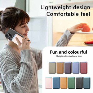 ที่ใส่บัตรแม่เหล็กโทรศัพท์หนัง PU สำหรับ iPhone 16 15 14 13 12ซีรีส์ - Product Image 5