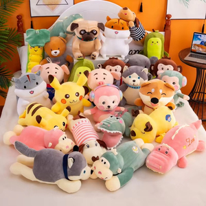 Peluche en gros d'usine, mini jouet grue 10 15 20 30CM, jouets en peluche avec porte-clés, machine distributrice de jouets, poupée - Product Image 4