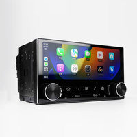 Double bouton supérieur de 7 pouces T100 2 + 32 WIFI Display Android Auto Carplay Feature Multi-Function Stereo Car for DVD Player System