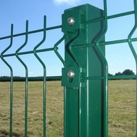 Panel Metálico de Protección para Exteriores con Recubrimiento de PVC Galvanizado, Anticorrosión y Antiescalada, Tamaño Personalizado, Aislamiento 3D