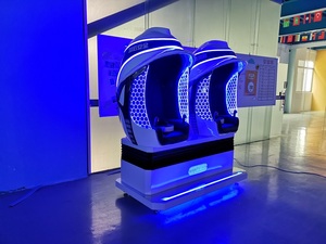 Chaises oeuf de réalité virtuelle 9D Vr de <span class=keywords><strong>parc</strong></span> d'attractions | Sièges oeuf Vr 2 joueurs pour <span class=keywords><strong>Center</strong></span> de jeux à vendre - Product Image 3