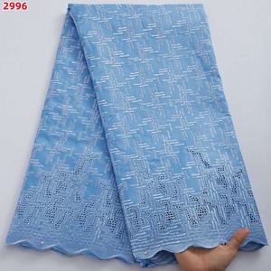 2996 venta al por mayor Algodón puro último 2022 Material de <span class=keywords><strong>costura</strong></span> de bordado de <span class=keywords><strong>alta</strong></span> calidad tela de encaje seco africano para hombres o mujeres tela - Product Image 4