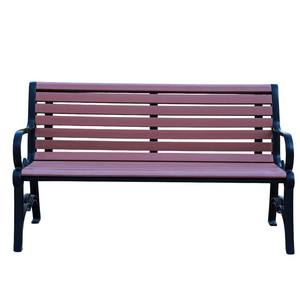Banquette à lattes <span class=keywords><strong>de</strong></span> <span class=keywords><strong>bois</strong></span> <span class=keywords><strong>de</strong></span> parc bon marché à l'extérieur <span class=keywords><strong>de</strong></span> la rue <span class=keywords><strong>Banc</strong></span> <span class=keywords><strong>en</strong></span> <span class=keywords><strong>bois</strong></span> composite <span class=keywords><strong>en</strong></span> plastique Sièges Public Garden Patio Bench Chair - Product Image 2