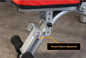 <span class=keywords><strong>Banc</strong></span> de musculation inclinable et réglable DINUO avec support pour barre et haltères, idéal pour l'entraînement en salle de sport ou à domicile - Product Image 2