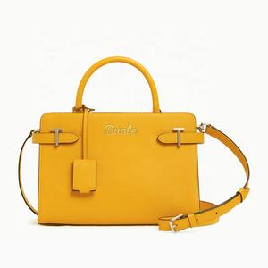 2024 Customizable Luxury Ladies' High-End <strong>Italy</strong> Pu <strong>Leather</strong> Tote Bag Preppy Dress Style Daily Use Handbag Plain Pocketbook Logo - Product Image 4