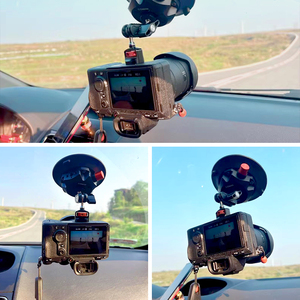 Support de voiture pour caméra à ventouse COMAN pour prise de vue vidéo sur les fenêtres de bateaux de carrosserie toute surface lisse compatible avec les caméras - Product Image 6