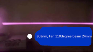 Ângulo do fã 75 90 110 Prisma do <span class=keywords><strong>Powell</strong></span> do feixe do incidente do diâmetro 9mm do grau 1.7mm - Product Image 4