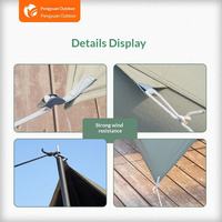 Tente gonflable familiale d'extérieur avec moustiquaire et tapis de sol, idéale pour le camping et le jardin – Vente en gros directe usine