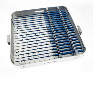 Juego de 9 piezas de micro espátulas manuales de acero inoxidable alemán, desangladores, ganchos nerviales y curetas, kit de microinstrumentos quirúrgicos de 210 mm Vaslcare - Product Image 1