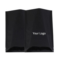 Sachet de thé vide avec logo personnalisé thermoscellé emballage de café en poudre sac en plastique emballage de Sachet en feuille de mylar à trois côtés