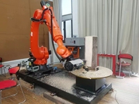 Robot de trabajo de vigas de madera para el hogar robot de fresado KUKA personalizado