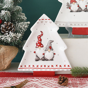 Assiette à dîner créative et écologique en forme d'arbre, assiette à dîner pour créer une ambiance de Noël - Product Image 5