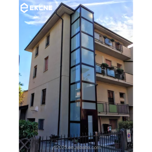 Elevador doméstico de vidrio de acero inoxidable de producción en fábrica Ascensores externos seguros y estables Ascensor transparente de <span class=keywords><strong>Buena</strong></span> <span class=keywords><strong>Vista</strong></span> - Product Image 1