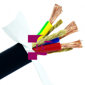 Câble Flexible en caoutchouc résistant à l'huile YZ/YC 2.5461016 mètre carré noyau de cuivre pur extérieur <span class=keywords><strong>fil</strong></span> de cuivre à quatre fils <span class=keywords><strong>triphasé</strong></span> - Product Image 3