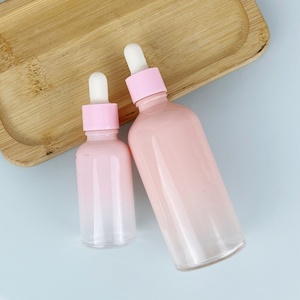 1oz Essential Oil Glass <b>Dropper</b> <b>Bottle</b> 30ml Rose Gold pink Eye <b>Dropper</b> <b>Bottle</b> with Pipettes and Leak Proof Lid - Product Image 3