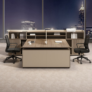 Bốn 4/6 người văn phòng Máy Tính Bàn nhân viên bàn hiện đại đơn giản nhân viên văn phòng bàn Ghế kết hợp bàn làm việc văn phòng - Product Image 2