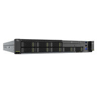 1288HV7 1U peralatan sistem penyimpanan data, rak soket ganda gsm 1u tanpa kipas 24 core server mikro lengkap