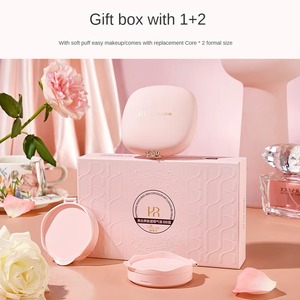 Vente en gros Marque privée femmes beauté maquillage cosmétique blanchissant <span class=keywords><strong>cc</strong></span> crème coussin d'air bb crème fond <span class=keywords><strong>de</strong></span> teint fpr <span class=keywords><strong>noir</strong></span> - Product Image 5