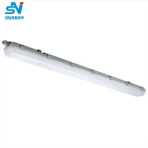 גוף תאורה LED תלת-הוכחה IP65 20W 40W 60W 100W משטח לבן T10 צינורות לד