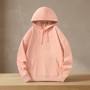 420gsm Heavyweight 100% Cotton <b>Hoodie</b> <b>Men</b> Oversized Drop Shoulder Streetwear OEM Custom Logo - Product Image 1