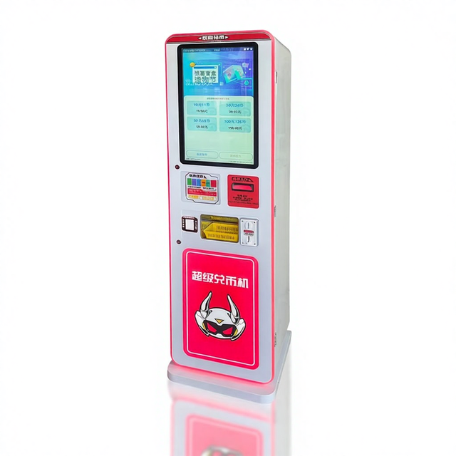 Highly Secure Amusement Coin Change Dispenser Double Door Coin Change Vending Machine Coin Change Vending Machine