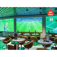 Pantalla LED de Alto Brillo a Todo Color 4K HDR10+ P2.6 P2.97 P3.91 P4.81 Pantalla LED Interior Fácil de Instalar Panel Publicitario