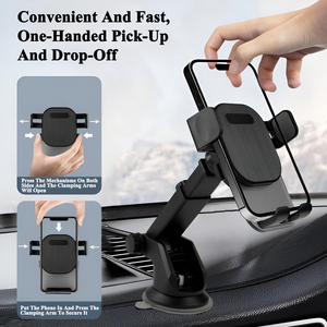 Soporte de Teléfono Móvil para Auto con Fuerte Succión, Rotación de 360 Grados, Soporte de Navegación para el Tablero del Auto - Product Image 4