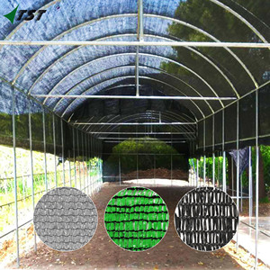 35% ถัก PE วาร์ปสีเขียวเข้มอเนกประสงค์ป้องกันรังสียูวีขนาด5ม. * 25ม. ตาข่ายบังแดดสำหรับปลูก<span class=keywords><strong>ต้นไม้</strong></span>และพื้นที่เลี้ยงเด็ก - Product Image 3