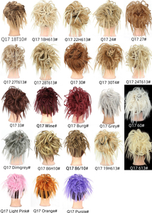 Silike — Extensions capillaires pour femmes, cheveux synthétiques, chouchou et queue de cheval, postiche en caoutchouc élastique, Extensions, Chignons - Product Image 5