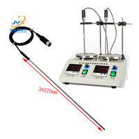 Medición del sensor de temperatura de la sonda de temperatura PT1000 para agitador magnético