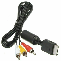 AV-Kabel für PS2, Audio-Video-Komponentenkabel, 3 RCA TV-Anschlusskabel für PS1/PS2/PS3 Spielkonsolen