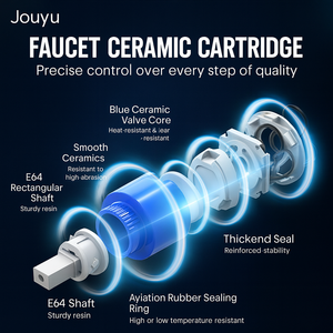 Set <span class=keywords><strong>doccia</strong></span> termostatica professionale con manico singolo, cartuccia ceramica di precisione in corpo ottone massiccio, superficie cromata lucidata - Product Image 6