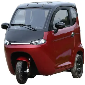 Wholesale China Electric Scooter Fully Enclosed Body Tricycle New Energy Ev Car Best Budget 3 Wheels Moped Rickshaw