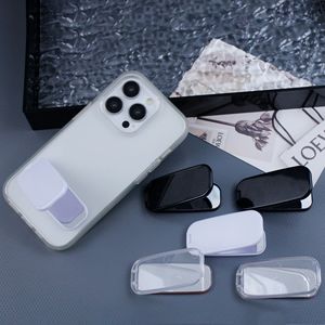 Adesivo minimalista a tinta unita per <span class=keywords><strong>telefono</strong></span> con specchio posteriore, colla 3D carina, pieghevole per abbuffata - Product Image 5