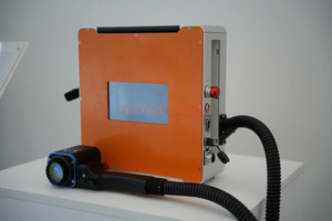 Macchina Professionale per Rimozione Vernice a <span class=keywords><strong>Laser</strong></span> 200W 300W, Dispositivo Portatile per Pulizia <span class=keywords><strong>Laser</strong></span> a Impulsi, Pulitore per Ruggine e Metallo - Product Image 2
