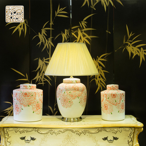 Jarrón de Porcelana <span class=keywords><strong>Rosa</strong></span> Estilo Art Deco Chino al por Mayor, con Pintura de Flores, Florero de Cerámica para Mesa - Product Image 5