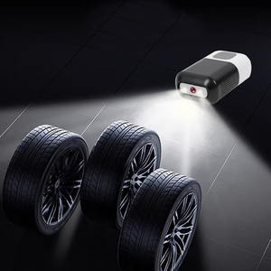 Gonfleur de pneus 150 PSI, compresseur d'air portable, pompe à pneus automatique avec lumière LED, pompe à air numérique pour pneus de voiture - Product Image 6