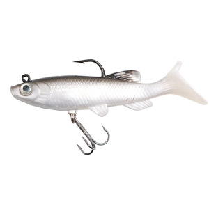 เหยื่อว่ายน้ำซิลิโคนนิ่มแบบ3D ขนาด90มม. 12.5ก. 7สีเหยื่อยางนิ่มหางยาวสำหรับตกปลาสี<span class=keywords><strong>ทอง</strong></span> - Product Image 1