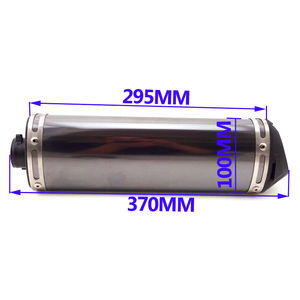 Sportsmoto DISPONIBILE Silenziatore di scarico da 38 mm per Pit Dirt Bike ATV Quad - Product Image 6