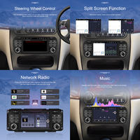 Hikity pour Chrysler Jeep Dodge 5 ''8-core Android Autoradio Stéréo Sans Fil Carplay Android Auto GPS WIFI 4G Autoradio Vente en Gros