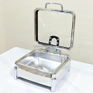 Ресторан отеля, новый квадратный, из нержавеющей стали, Электрический нагреватель для буфета - Product Image 5