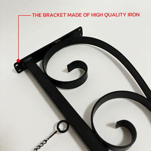 Insegna Personalizzata in Ferro con Rivestimento Nero, Staffa di Sospensione, Cartello Bifacciale per <span class=keywords><strong>The</strong></span> Dog Inn, Insegna da Parete per Negozi e Corridoi - Product Image 4