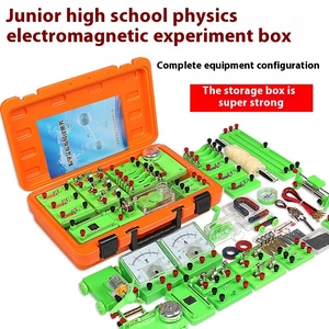 Trường Trung Học Cơ Sở Hộp Thí Nghiệm Điện Từ Dày Mạch Điện Thử Nghiệm Công Cụ Học Tập Thiết Bị Giáo Dục - Product Image 6