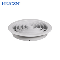 Système HVAC Offre Spéciale Alimentation en aluminium Soupape à disque d'air Alimentation Anneau mural Jet d'air Diffuseur rond