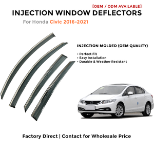 Deflectores de Ventana Laterales para Toyota LC200 2008-2019 Protector de Lluvia Accesorios de Coche - Product Image 2