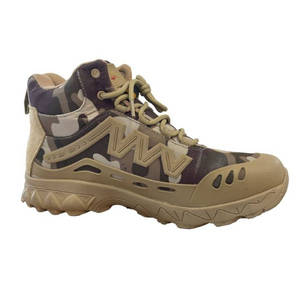 DFJB05 - Botas de Lona para Entrenamiento y Senderismo, Camuflaje de Verano, Color Caqui y Negro, Camuflaje CP, Camuflaje FG - Product Image 3