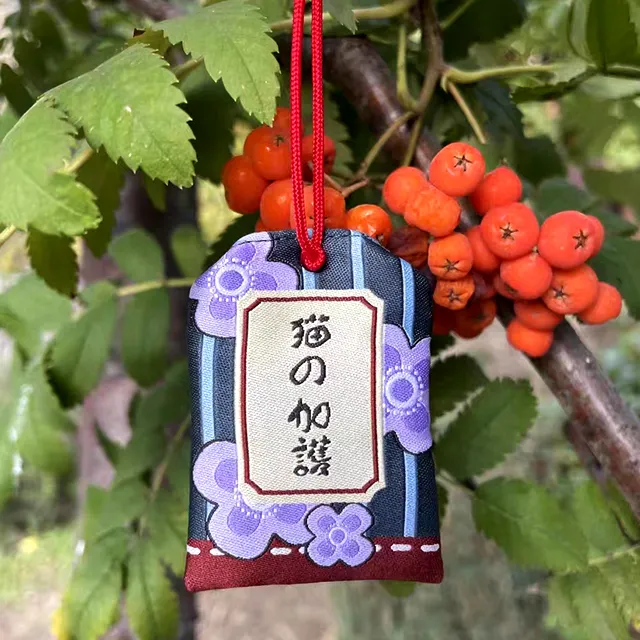 Bustina appesa amuleto giapponese oMaMori per la benedizione amore sicurezza ricchezza salute Goody Luck Bag