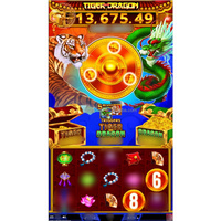 适用于触摸屏游戏机的新型游戏软件 Tiger and Dragon Cash on Reels