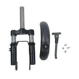 Nouvel ensemble de suspension et de garde-boue pour trottinette électrique Image, compatible <span class=keywords><strong>Xiaomi</strong></span> M365, avec fourche avant et <span class=keywords><strong>support</strong></span> de pied extensible pour trottinettes - Product Image 1